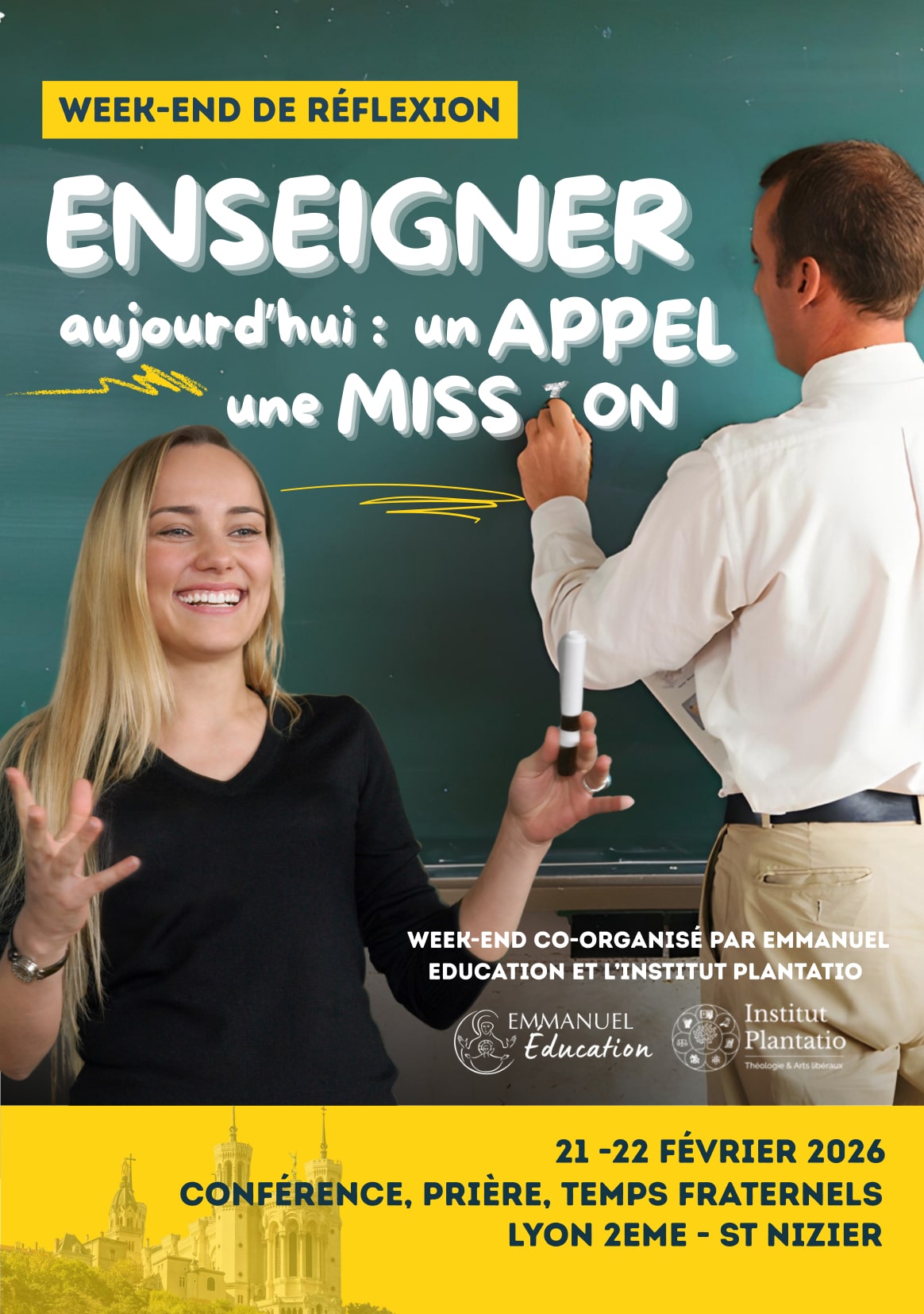 Week-end devenir enseignant - 21 et 22 février 2026recto